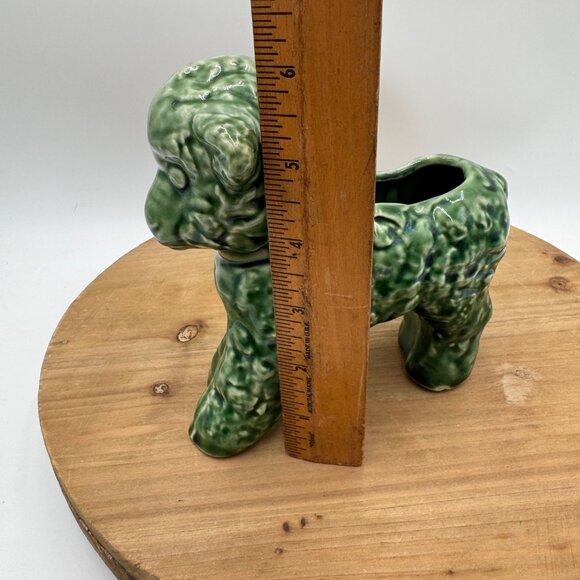 Vintage Green Cameron Clay Ceramic Lamb Planter, 1950’s - Picture 7 of 9